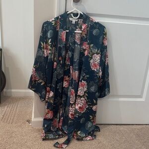 Floral Women's Robe
